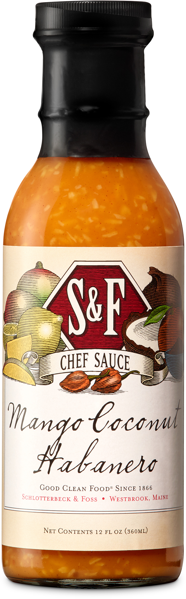 S&F Mango Coconut Habanero Sauce