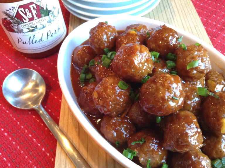 Slow Cooker BBQ Meatballs