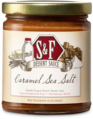 Caramel Sea Salt S&F Caramel Sea Salt Dessert Sauce