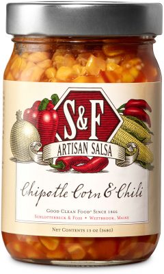 S&F Chipotle Corn & Chili Salsa