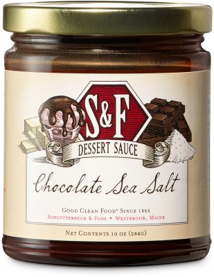 S&F Chocolate Sea Salt Dessert Sauce