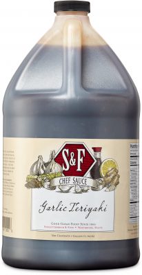 S&F Food Service Garlic Teriyaki Sauce