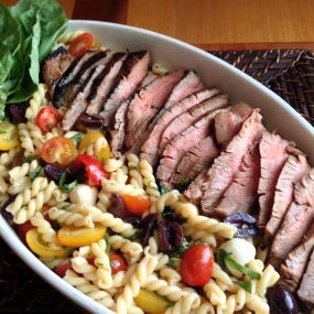 Grilled Steak & Pasta Salad Recipe