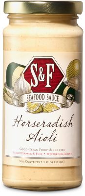 S&F Horseradish Aioli Seafood Condiment