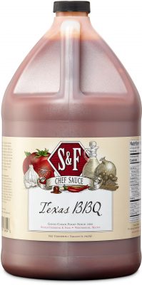 S&F Texas BBQ Food Service Sauce