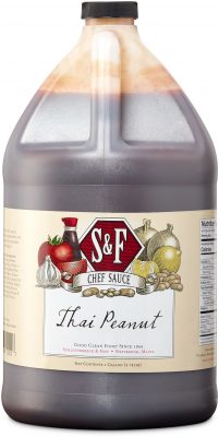 S&F Thai Peanut Food Service Sauce