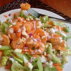 Buffalo Shrimp Salad Recipe