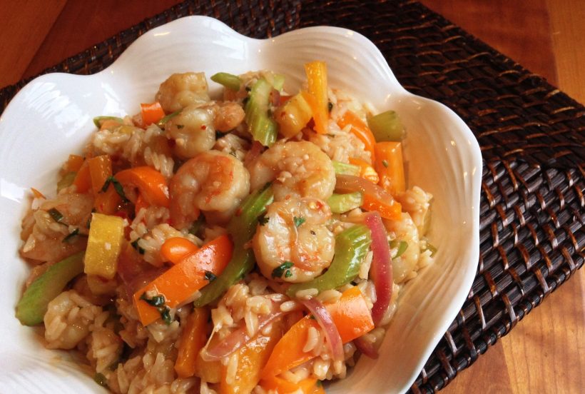 S&F Sweet Chili Shrimp Rice Bowls Recipe