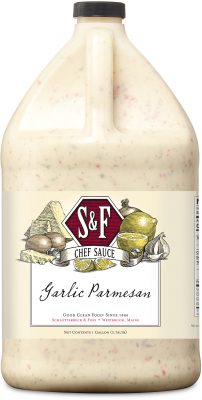 S&F Garlic Parmesan Food Service Sauce