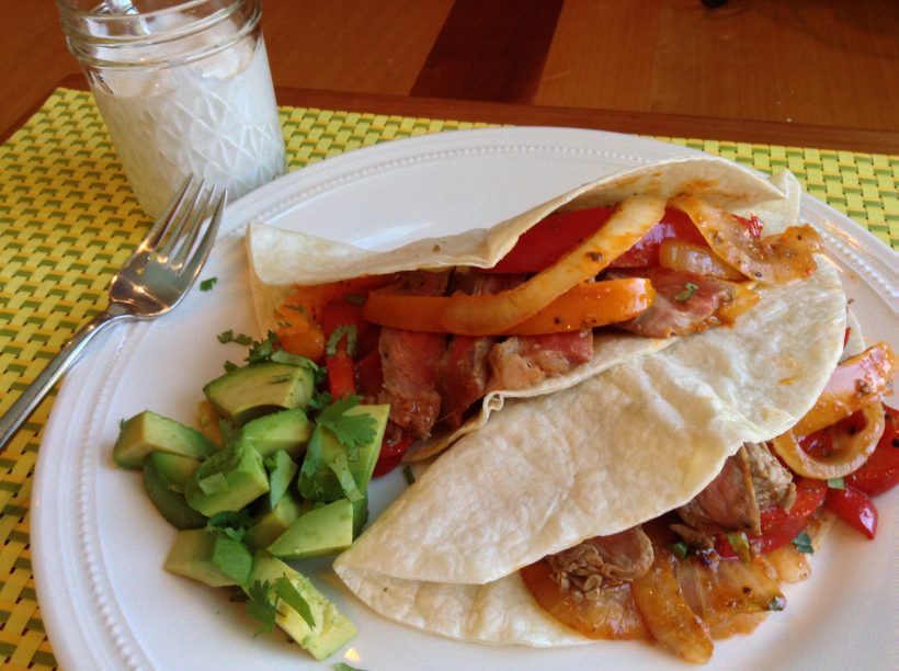 S&F Spicy Steak Fajitas