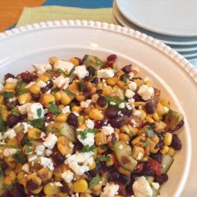 S&F Black Bean and Corn Summer Salad