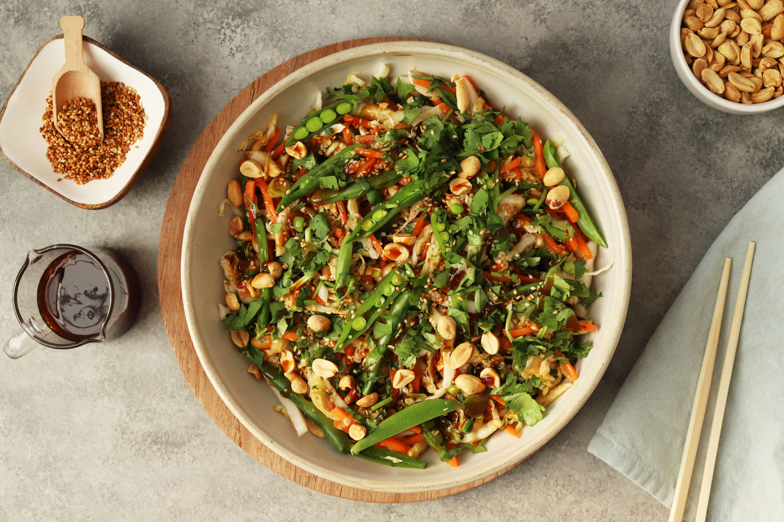 Sweet Asian Coleslaw - Schlotterbeck & Foss