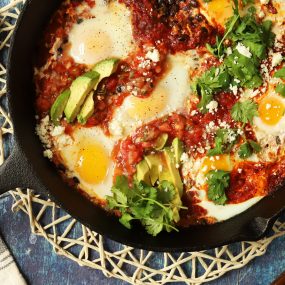 Cast Iron Skillet Huevos Rancheros