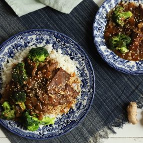 Pressure Cooker Beef & Broccoli