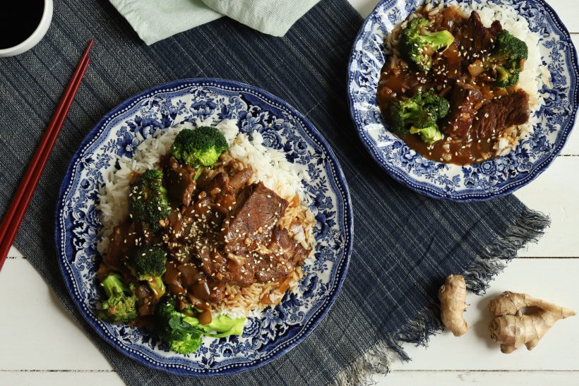 Pressure Cooker Beef & Broccoli