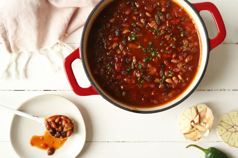 Speed Scratch Maple Chipotle Baked Beans