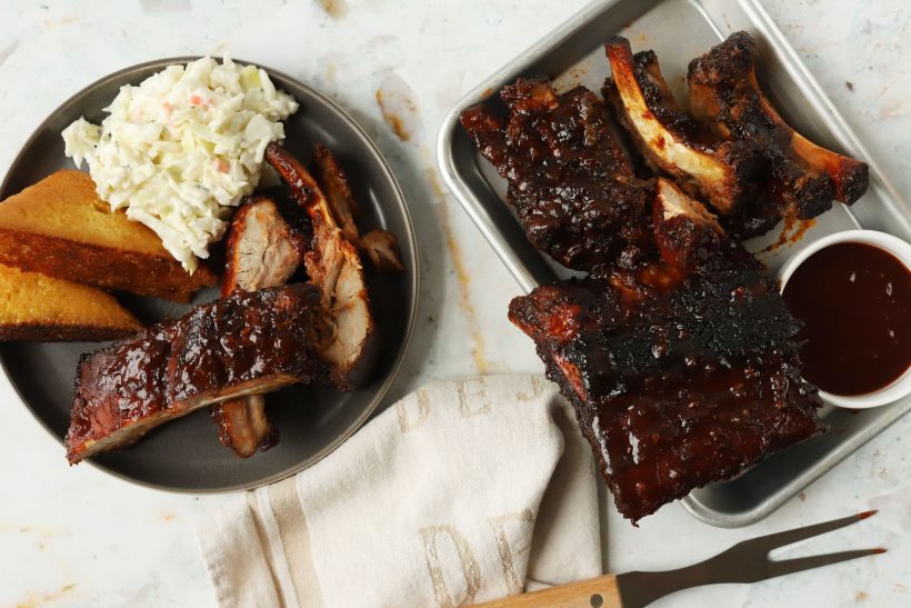 Slow Cooker Maple Chipotle Pork Ribs