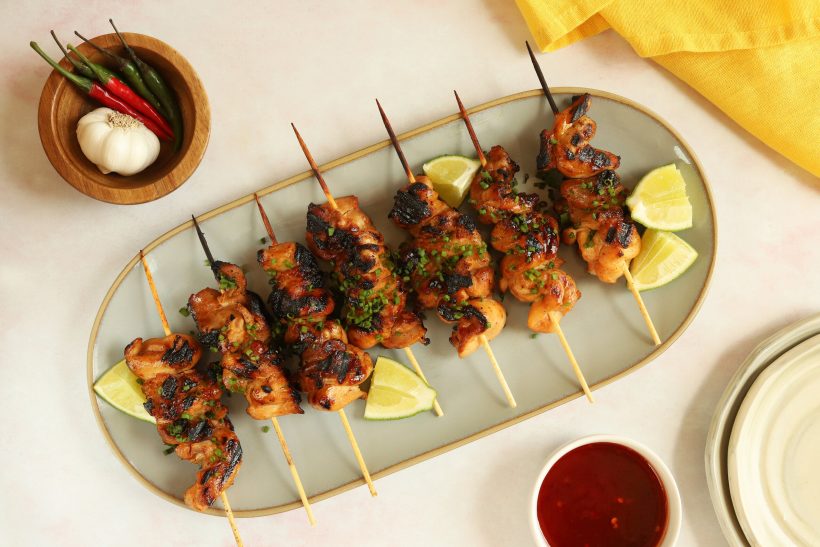 Sweet Red Chili Chicken Satay