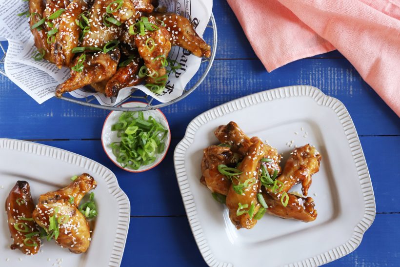 Air Fried Teriyaki Chicken Wings